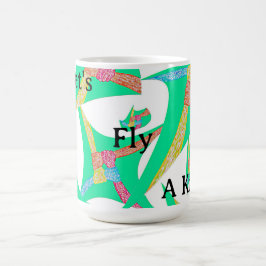 「一緒に凧を飛ばそう」マグカップ コーヒーマグカップ