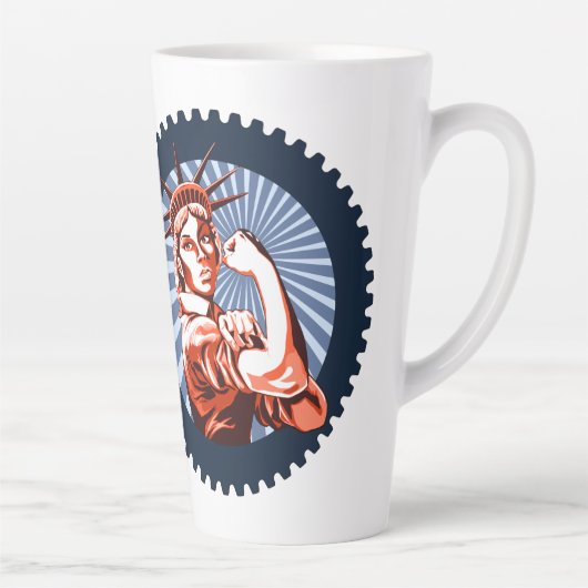 一緒に出来る！ カフェラテマグ (右)