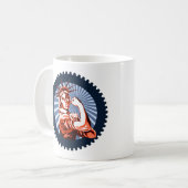 一緒に出来る! コーヒーマグカップ (正面左)