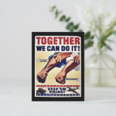 一緒に出来る！ ポストカード (スタンド正面)