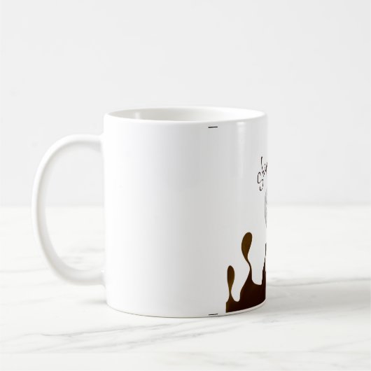 一緒に出荷バレンタインデーMugチョコレートハート コーヒーマグカップ (左)