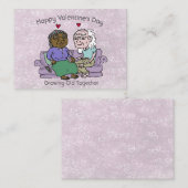 一緒に年を取る ノートカード (正面/裏面)