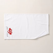 一緒に引っ越すロマンチックなカップルのための有用な贈り物 バスタオルセット (ハンドタオル)