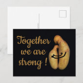 一緒に強い！- ポストカード (正面/裏面)