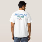 一緒に強く Tシャツ (裏面フル)