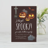 一緒に怖い雰囲気を楽しもう ハロウィンパーティーに参加しよう 招待状 (スタンド正面)