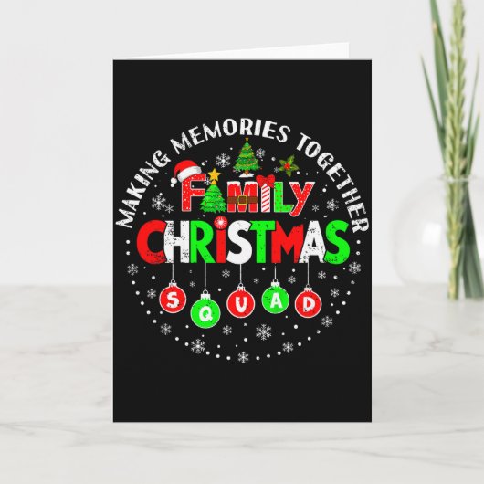 一緒に思い出を作る サンタエルフのマッチングチーム カード (正面)