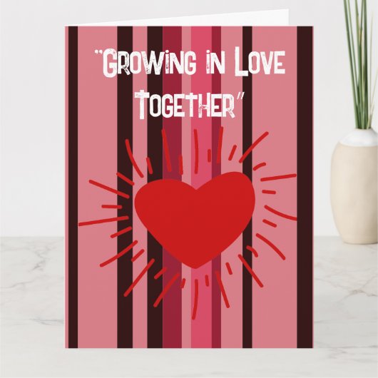 一緒に愛を育むこと カード (正面)