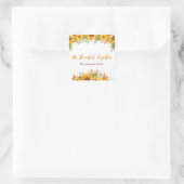 一緒に感謝する スクエアシール (バッグ)