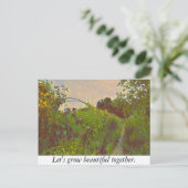 一緒に成長したレッツ ポストカード (スタンド正面)