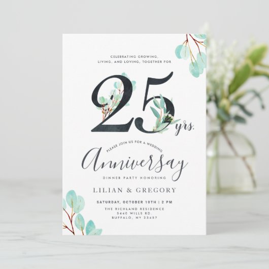 一緒に成長25thアニバーサリーユーカリテーマ 招待状 (スタンド正面)