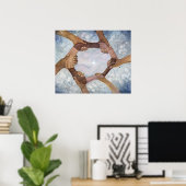 一緒に我々は一つのプリント ポスター (ホームオフィス)