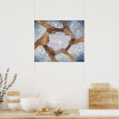 一緒に我々は一つのプリント ポスター (キッチン)