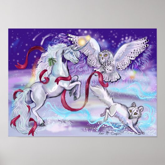 一緒に我々は1つのアートプリント ポスター (正面)