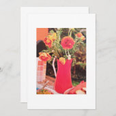 一緒に戸外の集まりの招待状 招待状 (正面/裏面)