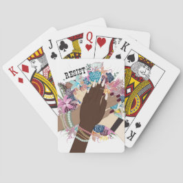 一緒に抵抗する – フローラフェミニスト行動主義アート トランプ