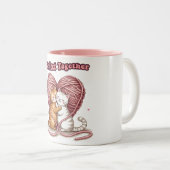 一緒に探す ツートーンマグカップ (正面右)