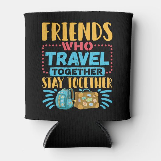 一緒に旅行する友人は一緒に滞在 缶クーラー (正面)