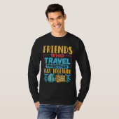 一緒に旅行する友人は一緒に滞在 Tシャツ (正面フル)