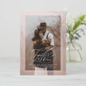 一緒に日付のエレガント写真を保存する セーブザデート (スタンド正面)