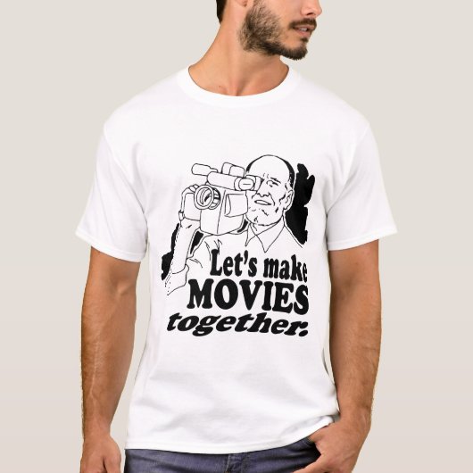 一緒に映画を作ろう Tシャツ (正面)