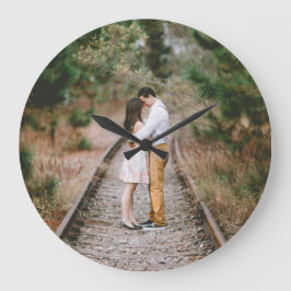 一緒に時代を超越した ラージ壁時計