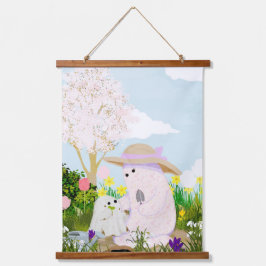 一緒に時間 吊り下げ型タペストリー