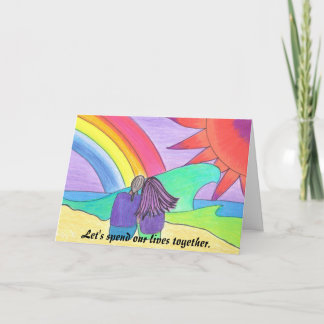 一緒に暮らして下さい カード