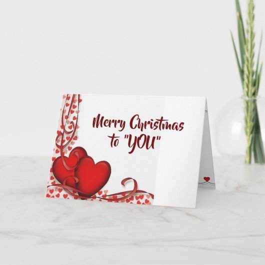 「一緒に暮らすのは何より良い」 **記念日** カード (正面)