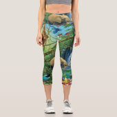 一緒に暮らす動物の装飾用クッション カプリレギンス (正面)