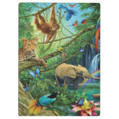 一緒に暮らす動物の装飾用クッション クリップボード (裏面)