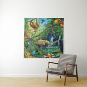 一緒に暮らす動物の装飾用クッション タペストリー (インサイチュ)