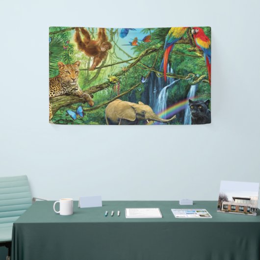 一緒に暮らす動物の装飾用クッション 横断幕 (トレードショー)