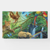 一緒に暮らす動物の装飾用クッション 横断幕 (横)