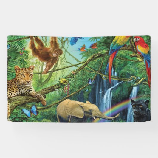 一緒に暮らす動物の装飾用クッション 横断幕 (横)