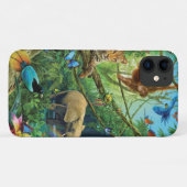 一緒に暮らす動物の装飾用クッション Case-Mate iPhoneケース (裏面(横))
