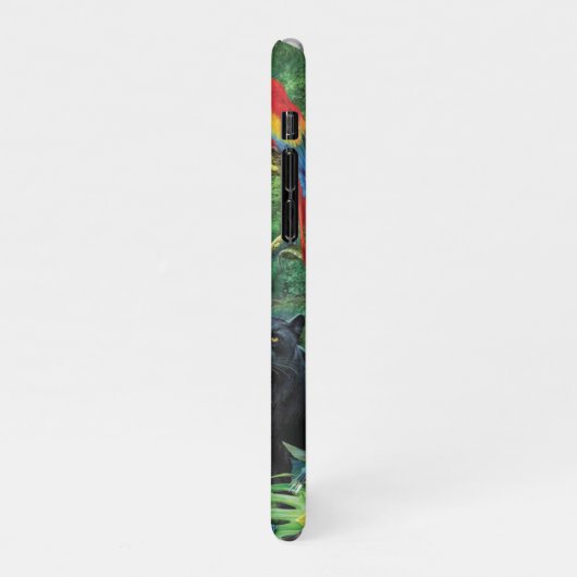 一緒に暮らす動物の装飾用クッション iPhoneケース (左側)