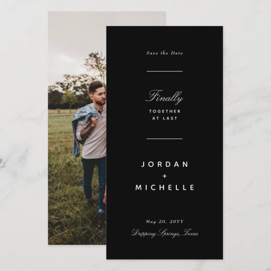 一緒に最終的に日付を保存 セーブザデート (正面/裏面)