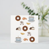 一緒に朝食をしよう!カードにお誘い 招待状 (スタンド正面)