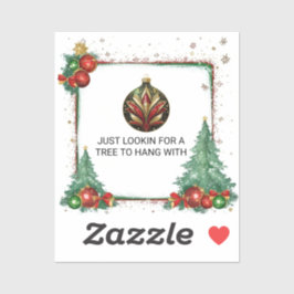 一緒に木を探していつるる シール