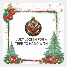 一緒に木を探していつるる スクエアシール