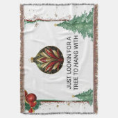 一緒に木を探していつるる スローブランケット (正面縦)