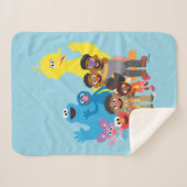 一緒に来す シェルパブランケット (正面(横))