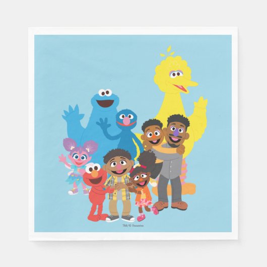 一緒に来す スタンダードランチョンナプキン (正面)