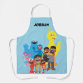 一緒に来す |名前の追加 エプロン (正面)