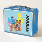 一緒に来す |名前の追加 メタルランチボックス (正面)