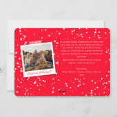 一緒に楽しい手書きタイポグラフィ写真 シーズンカード (裏面)