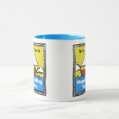 一緒に楽しく暮らすカップル マグカップ (中央)