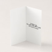 一緒に歌うさよならカスタマイズのカード (内部)