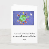 一緒に永遠にグリーティングカードレズビアンカップル カード (裏面)